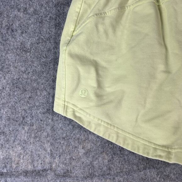 Lululemon Inner Glow HR Short 3” Size 4 Crispin Green Neon GDTN 00524 Flaws - Picture 7 of 10